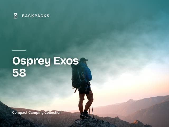 Osprey Exos 58